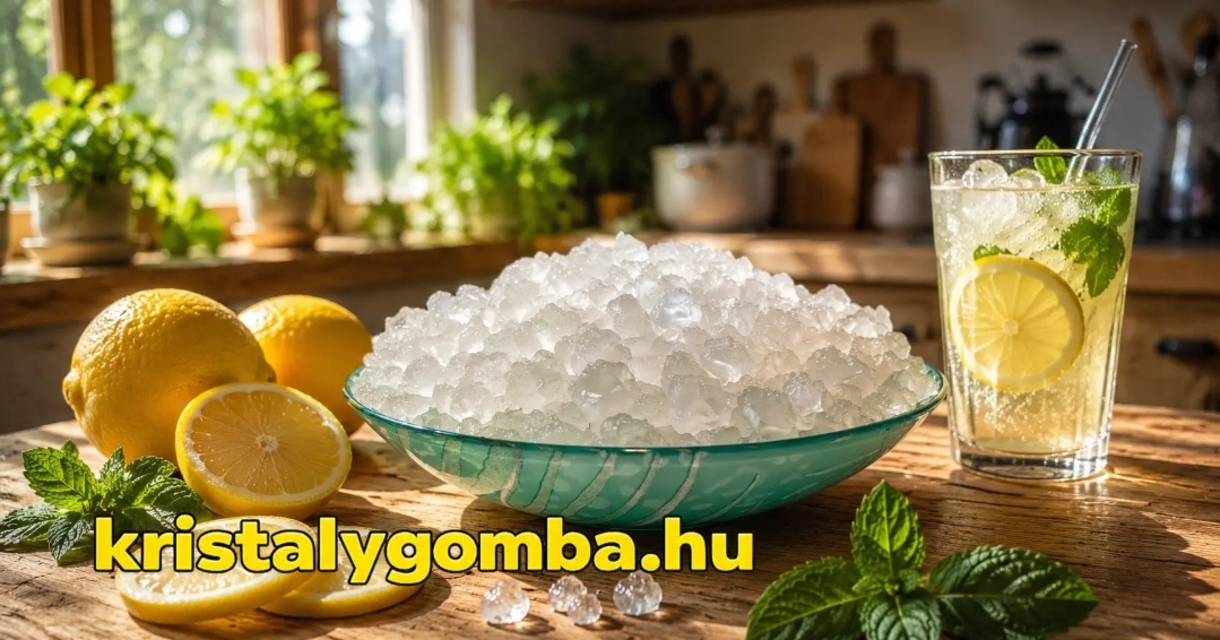Élő japán kristálygomba fermentált ital készítéséhez eladó!